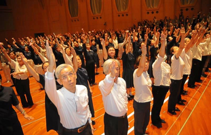 高雄《慈悲三昧水懺》經藏演繹共修(攝影:陳裕炎)